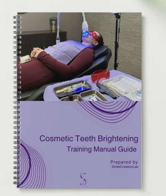 Teeth whitening Training Manual Book
